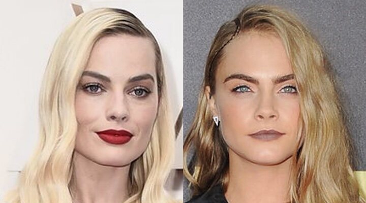 Margot Robbie y Cara Delevingne