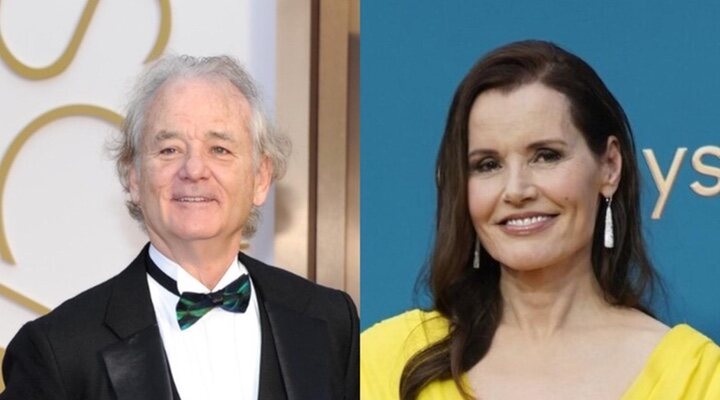  Bill Murray y Geena Davis