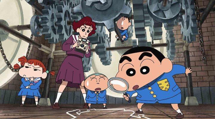 Shin Chan y el misterio de la Academia Tenkasu