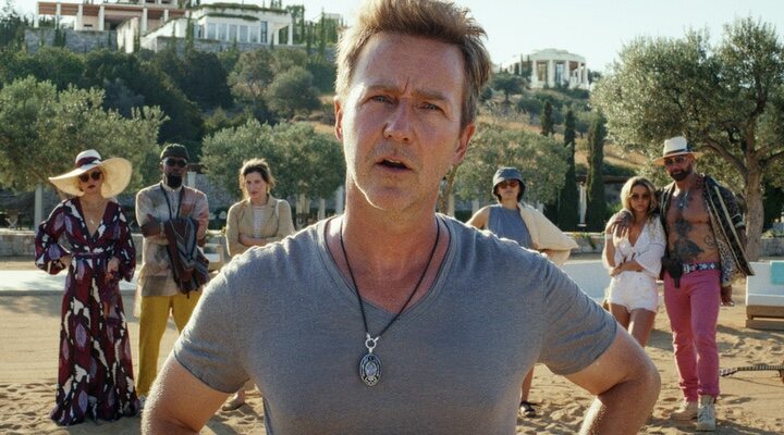  Edward Norton en 'Puñales por la espalda: El misterio de Glass Onion'