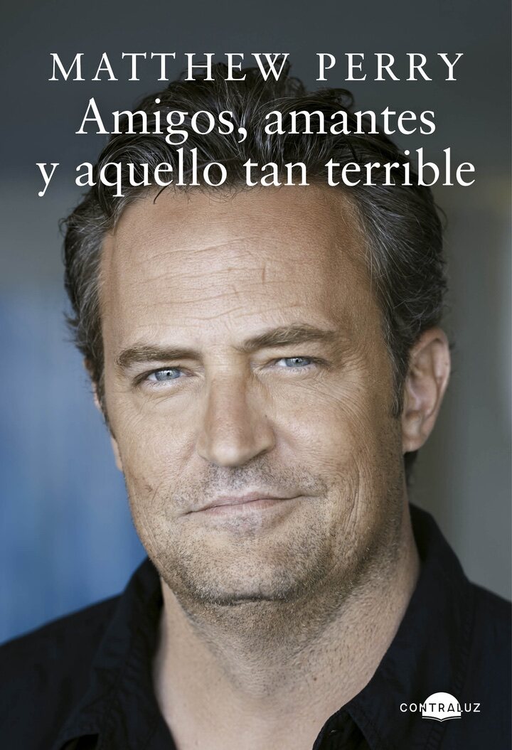 Portada española de las memorias de Matthew Perry