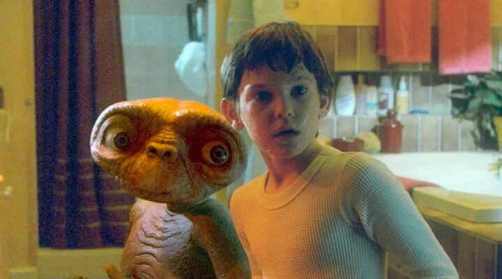 Henry Thomas en 'E.T. El extraterrestre'