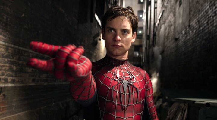  Tobey Maguire como Spider-Man