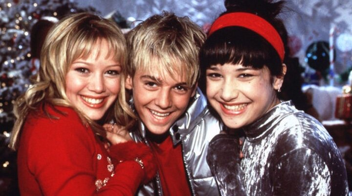  Hilary Duff, Aaron Carter y Lalaine