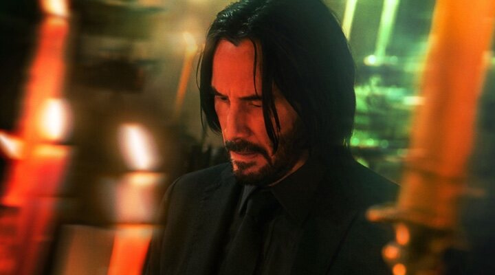  Keanu Reeves en 'John Wick 4'