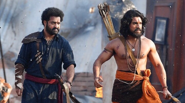 Komaram Bheem y Alluri Sitarama Raju, protagonistas de 'RRR'