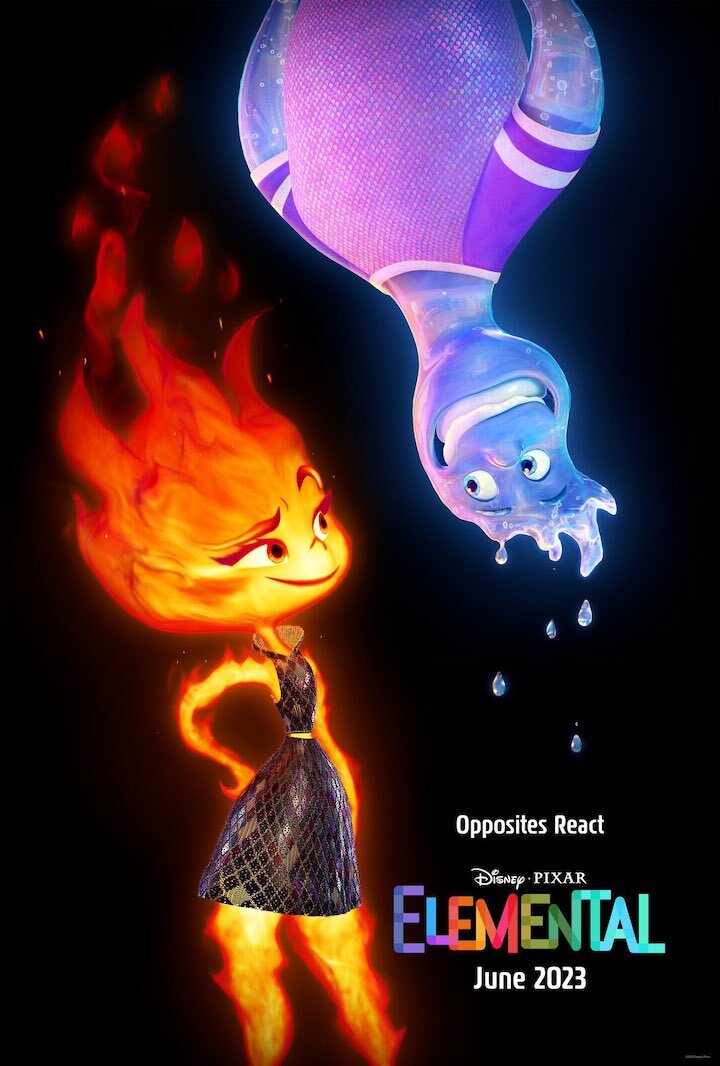 Póster de 'Elemental' de Pixar