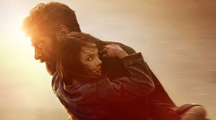 Hugh jackman y Dafne Keen en 'Logan'