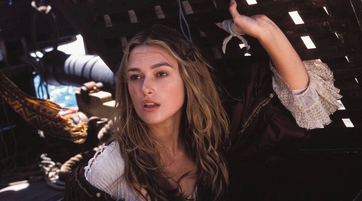  Keira Knightley en 'Piratas del Caribe'