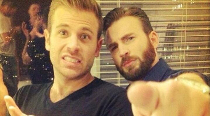 Chris Evans y Scott Evans