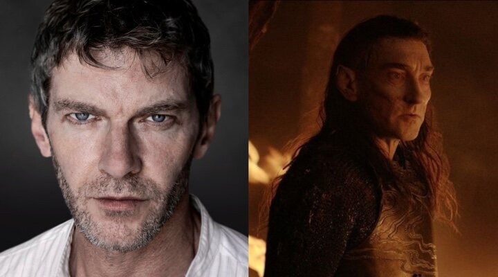 Sam Hazeldine y Adar, interpretado por Joseph Mawle