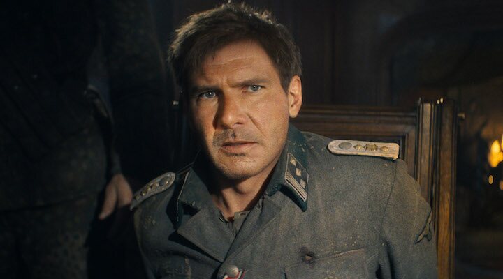 Harrison Ford rejuvenecido en 'Indiana Jones y el Dial del Destino'