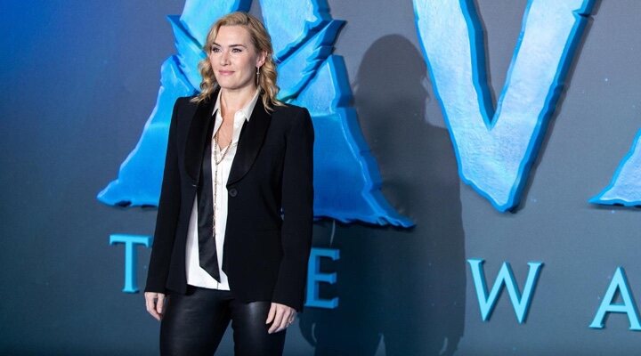 Kate Wisnlet en la premiere de 'Avatar: El sentido del agua' en Londres