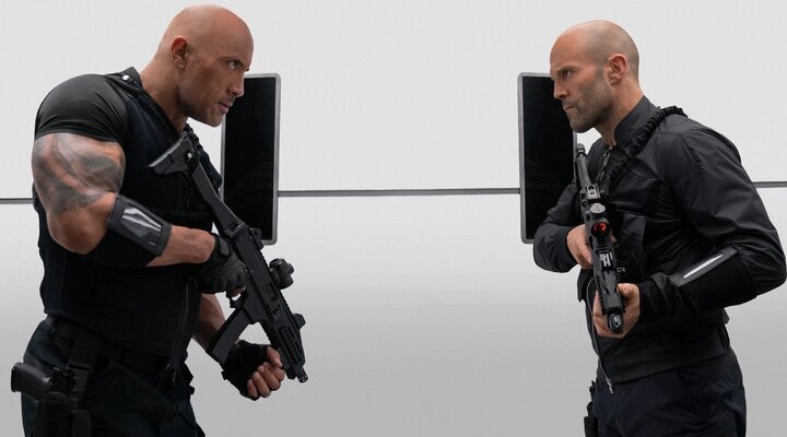  Dwayne Johnson y Jason Statham en 'Fast & Furious: Hobbs & Shaw' (2019)