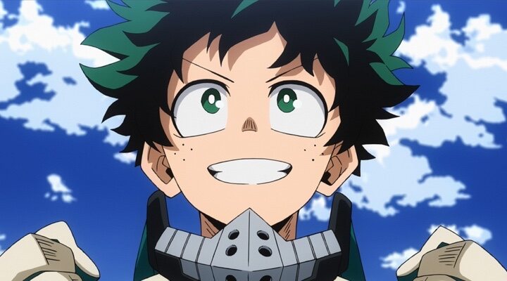 Deku en 'My Hero Academia'