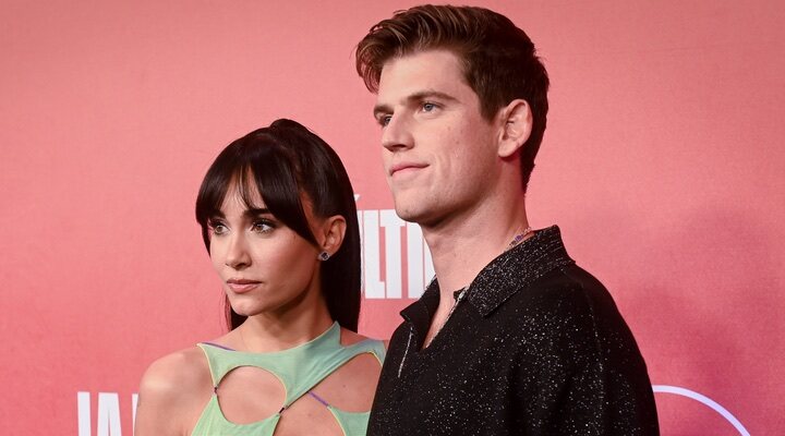 Aitana Ocaña y Miguel Bernardeau en la premiere de 'La última'