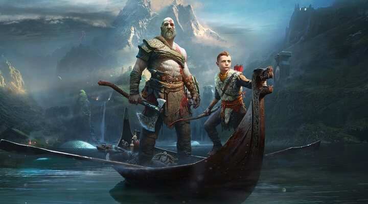 Kratos y Atreus en 'God Of War'