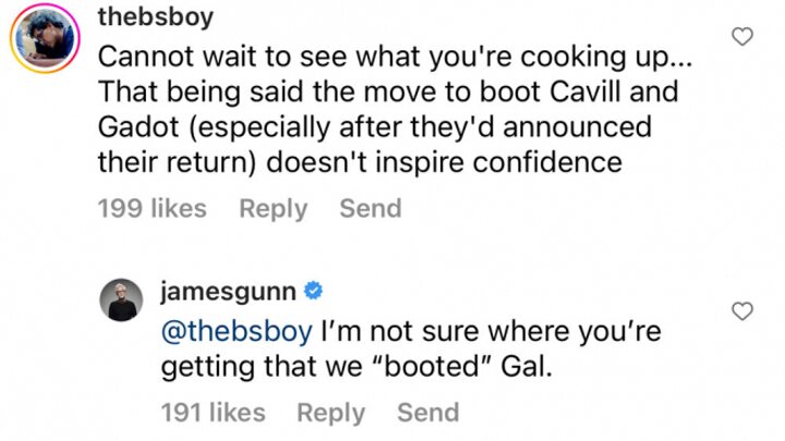 Tweet James Gunn'