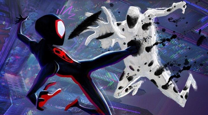 Miles Morales y La Mancha en 'Spider-Man: Cruzando el Muliverso'