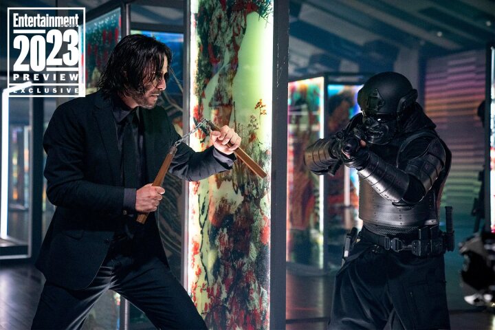 Keanu Reeves en 'John Wick 4'