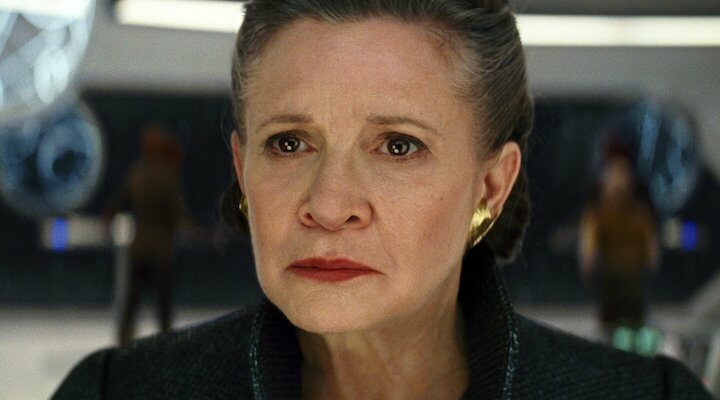 Carrie Fisher como Leia