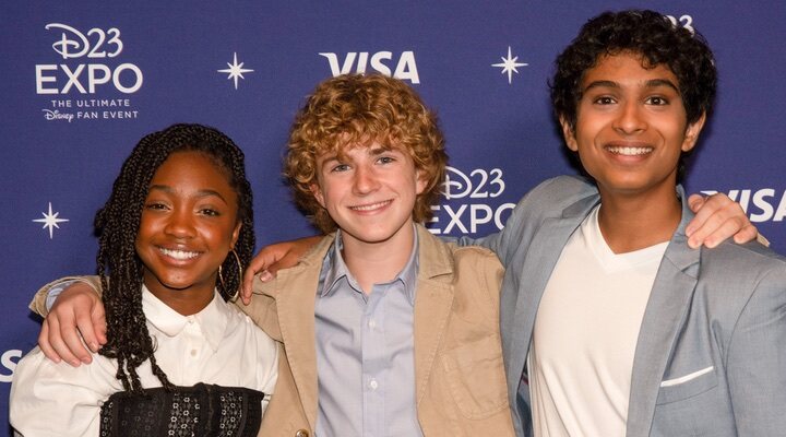 Los protagonistas de 'Percy Jackson and the Olympians' en la D23 Expo 2022