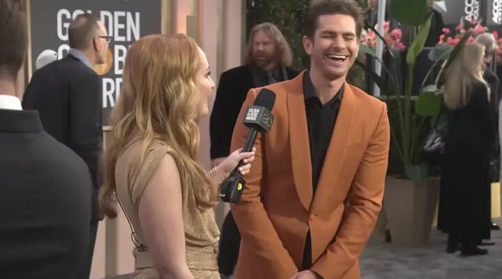  Andrew Garfield y Amelia Dimoldenberg