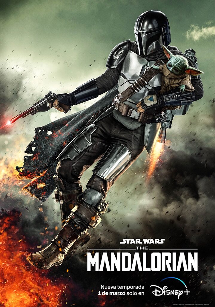 Póster de la temporada 3 de 'The Mandalorian'