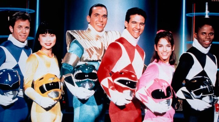 Los primeros 'Power Rangers'