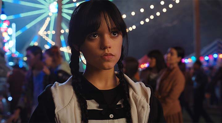 Jenna Ortega como Miércoles Addams