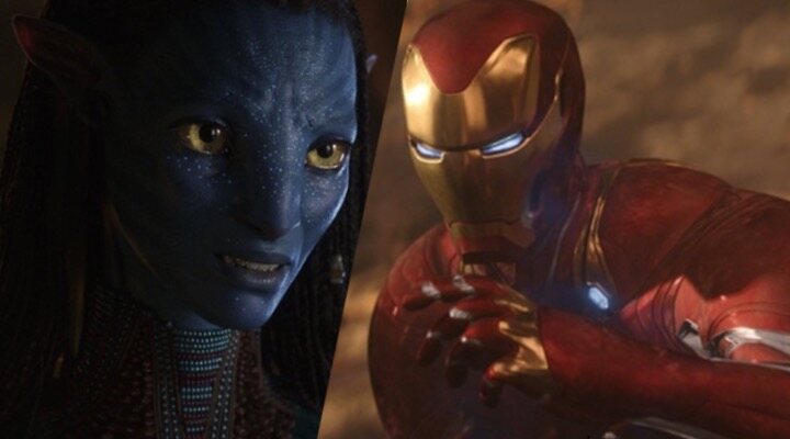 'Avatar: El sentido del agua' y 'Vengadores: Infinity War'