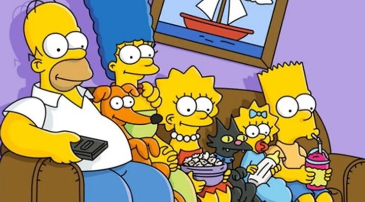 La familia Simpson en 'Los Simpson'