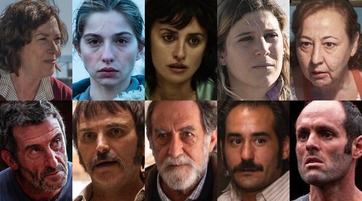 Nominados y nominadas al Goya 2023 al mejor actor y actriz de reparto