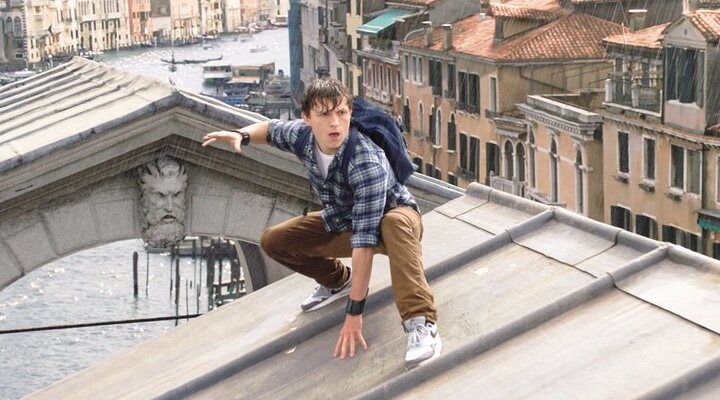 Tom Holland en 'Spider-Man: Lejos de casa'