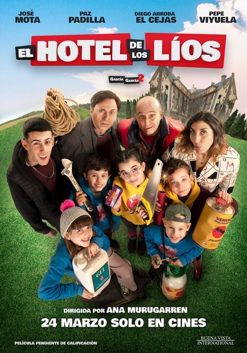 Póster oficial 'El hotel de los líos'