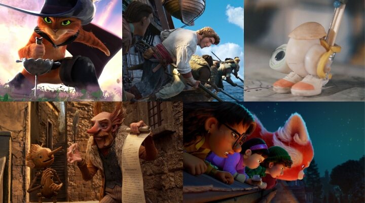 Nominadas Oscar mejor película de animación 2023