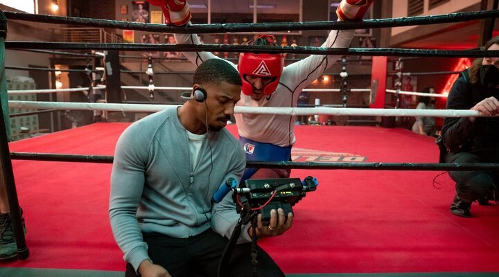  Michael B. Jordan tras las cámaras de 'Creed III'