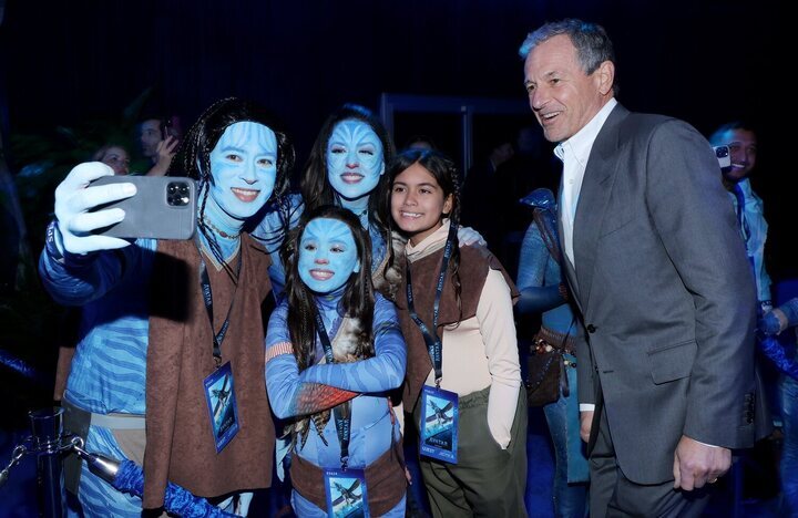 Bob Iger en la premiere de 'Avatar: El sentido del agua'