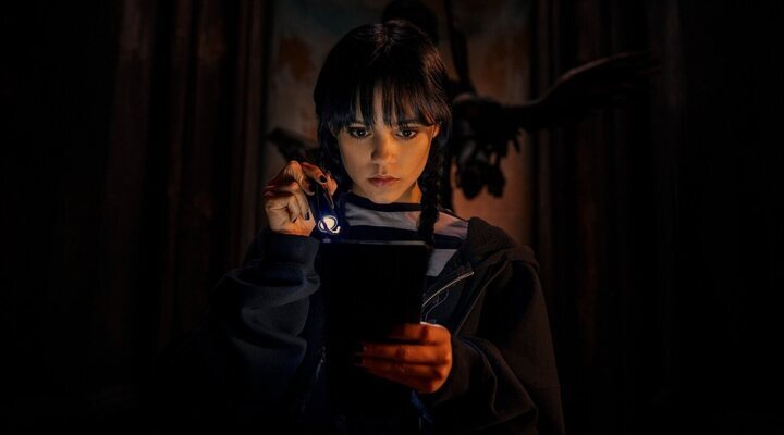 Jenna Ortega en 'Miércoles'