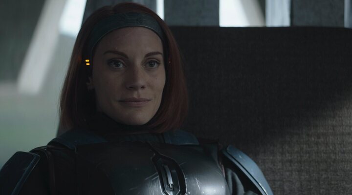  Katee Sackhoff como Bo-Katan en 'The Mandalorian'