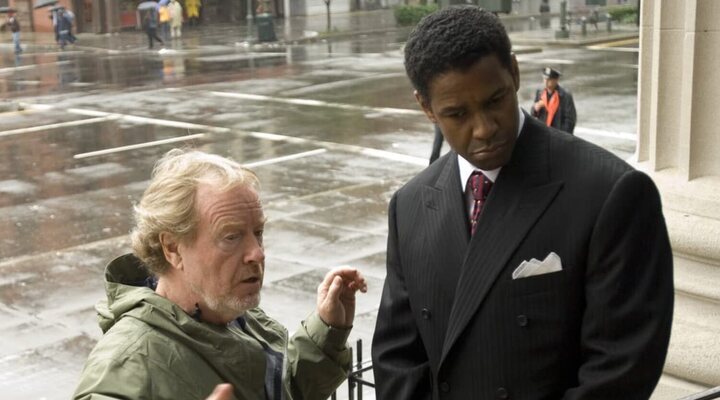 Denzel Washington y Ridley Scott