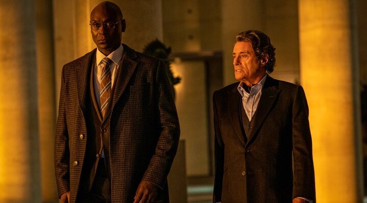  Lance Reddick e Ian McShane en 'John Wick 4' (2023)