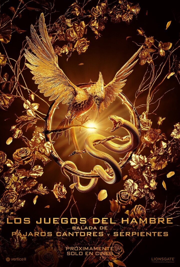 Póster de 'Los juego del hambre: Balada de pájaros cantores y serpientes'