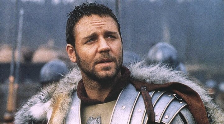  Russel Crowe en 'Gladiator'