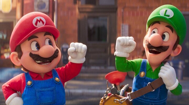 Mario y Luigi en 'Super Mario Bros.: La película'