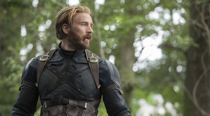 Chris Evans en 'Vengadores: Infinity War