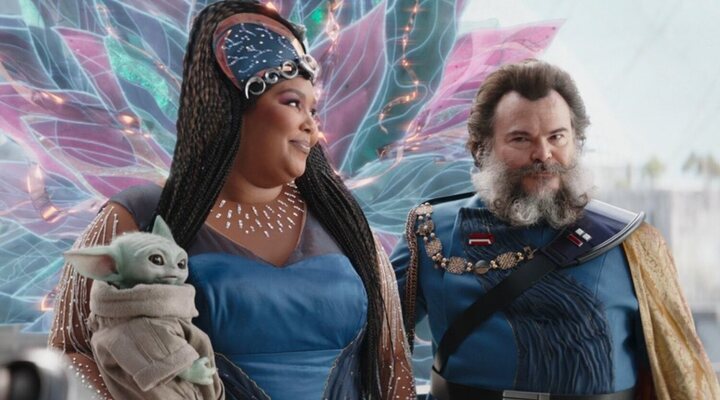  Lizzo y Jack Black en 'The Mandalorian'