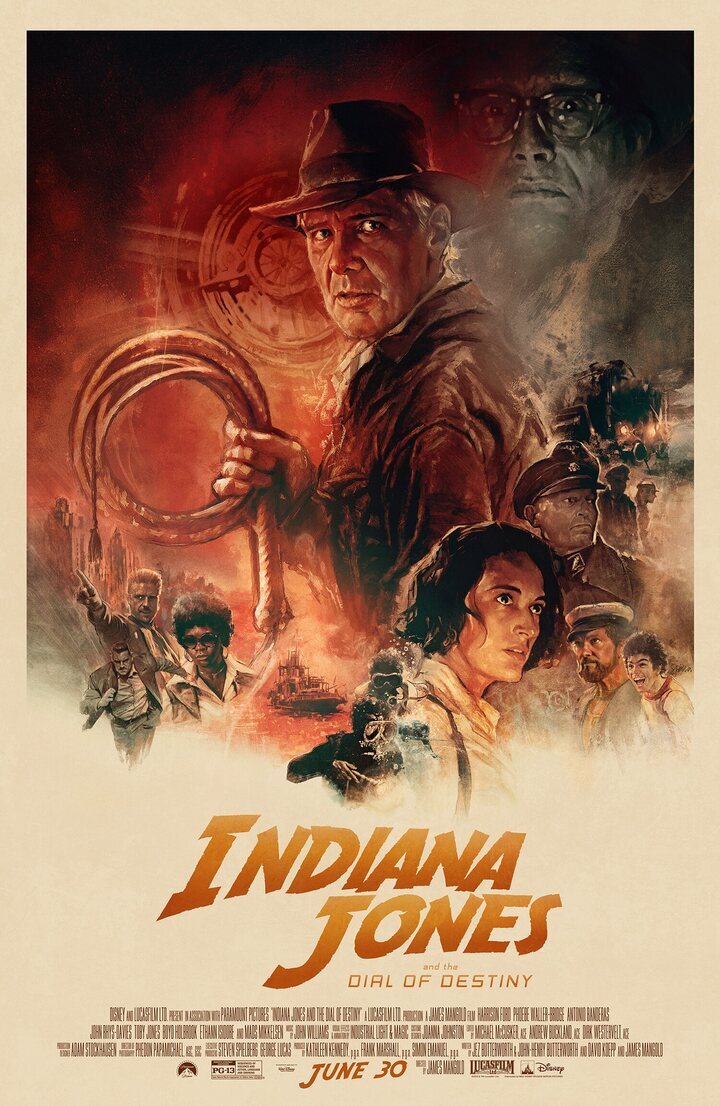 Póster 'Indiana Jones y el Dial del Destino'