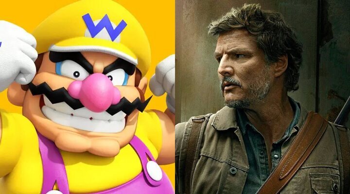 Wario y Pedro Pascal