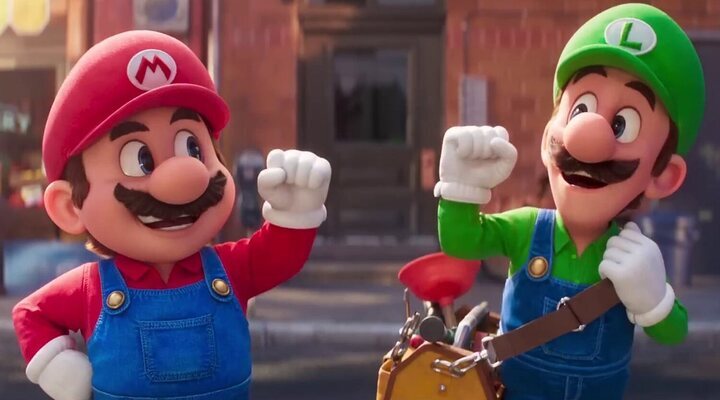 Mario y Luigi en 'Super Mario Bros.: La película'